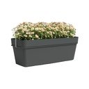 Pārstrādātas plastmasas piekarināma un pie sienas liekama/pašlaistoša puķu kaste 50 cm Capri – Artevasi