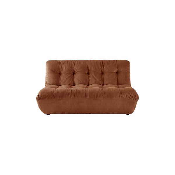 Brūns velveta dīvāns 145 cm Kelso – Jotex-image-2