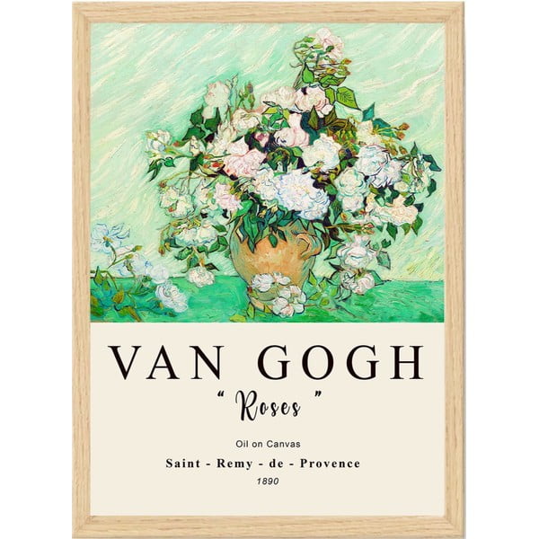 Plakāts rāmī 35x45 cm Vincent Van Gogh – Wallity
