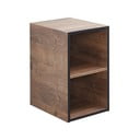 Brūns ozolkoka imitācijas zems vannas istabas skapītis 30x51 cm Set 374 - Pelipal