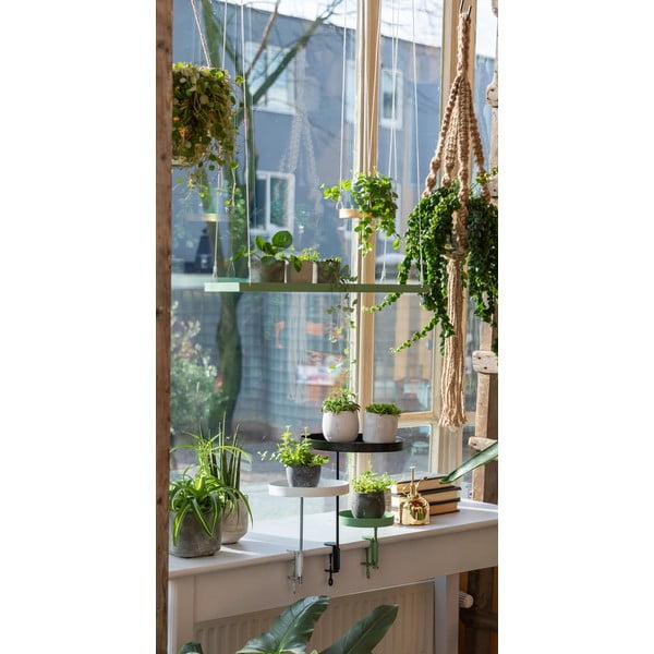 Dzeltens puķu podu pakaramais Esschert Design Scandi, ø 14 cm-image-1