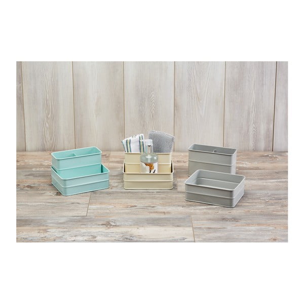 Pelēks trauku mazgāšanas sūkļu turētājs Kitchen Craft Living Nostalgia-image-1