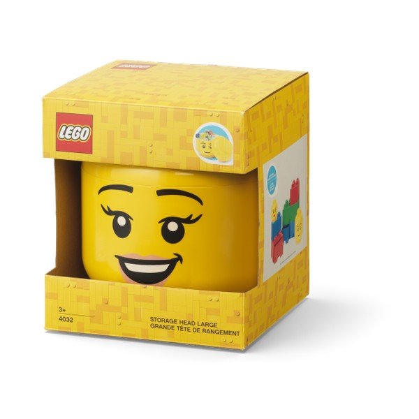 Plastmasas uzglabāšanas kaste bērniem Head – LEGO®-image-2