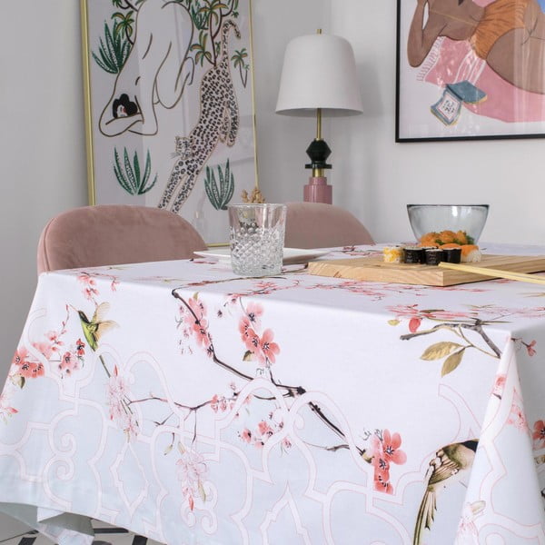 Kokvilnas galdauts Happy Friday Basic Chinoiserie, 225 x 150 cm-image-2