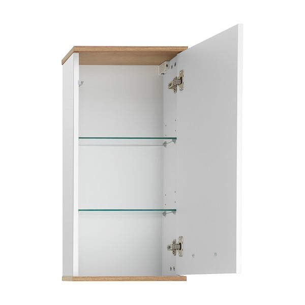 Balts piekaramais vannas istabas skapītis 36x75 cm Set 923 - Pelipal-image-3