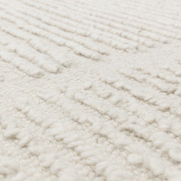 Ziloņkaula krāsas ar rokām darināts vilnas paklājs 120x170 cm Zennith Column – Asiatic Carpets-image-3