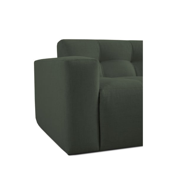 Tumši zaļš stūra dīvāns (ar kreiso stūri) Maxel – Scandic-image-4
