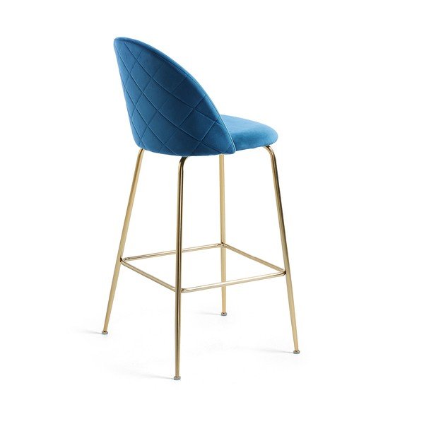 Zils bāra krēsls Kave Home Mystere-image-3
