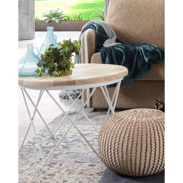 Brūns pufs Kave Home Shore-image-2