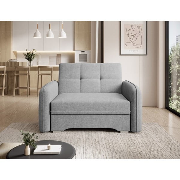 Gaiši pelēks atpūtas krēsls Laine – ELTAP-image-1