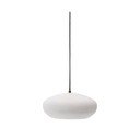 Balta piekaramā lampa ar metāla abažūru ø 40 cm Inda – Kave Home