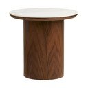 Apaļš sānu galdiņš ar keramikas virsmu ø 40 cm Noli – House Nordic