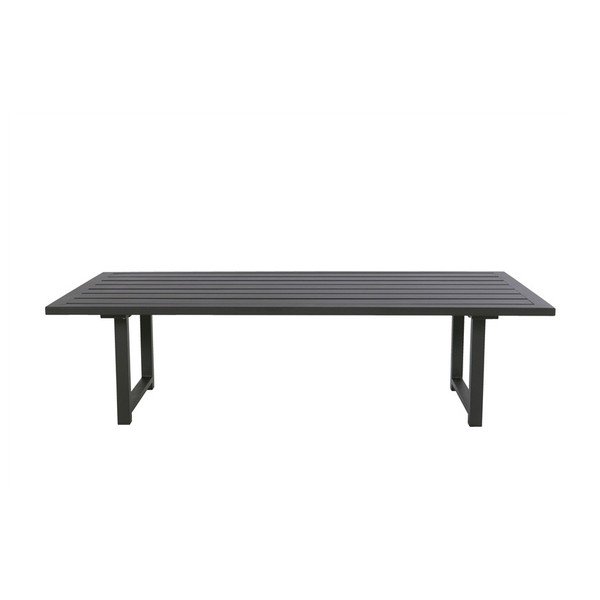 Melns dārza galds Hartman Tim, 150 x 75 cm-image-1