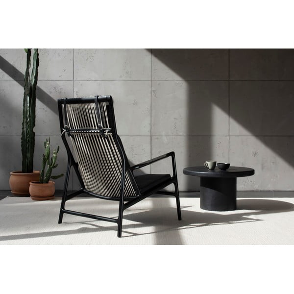 Ozolkoka krēsls ar pelēku auduma sēdekli Gazzda Dedo-image-1