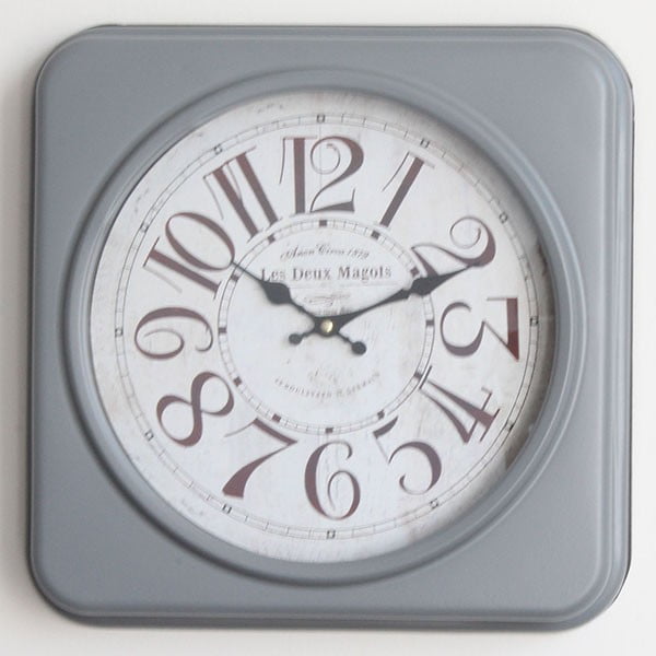 Metāla pulkstenis Moulin, 35 cm