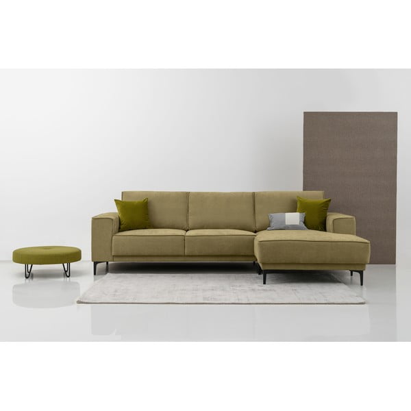 Zaļš stūra dīvāns (ar labo stūri) Copenhagen – Scandic-image-1