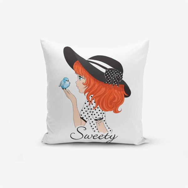 Spilvendrāna Minimalist Cushion Covers Sweety Girl, 45 x 45 cm