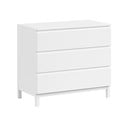 Balta bērnu kumode 99x89x57 cm Eva – Vipack