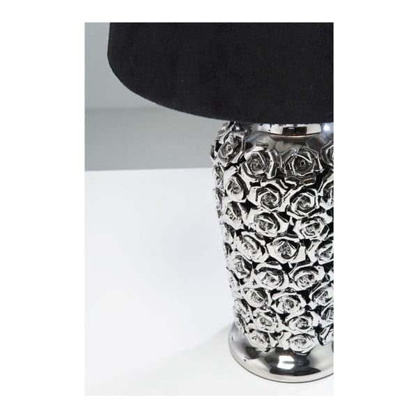 Galda lampa sudraba krāsā Kare Design Rose-image-3