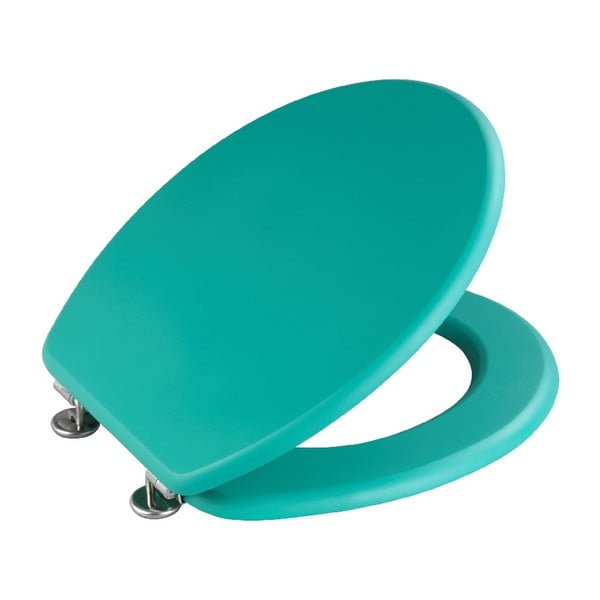 Zaļš tualetes poda sēdeklis Wenko Prima Green, 41 x 37 cm-image-3