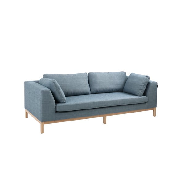 Tirkīza un pelēks trīsvietīgs dīvāns Custom Form Ambient