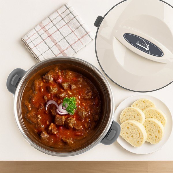 Krēmkrāsas termoss pārtikai 6 l Termo – Orion-image-1