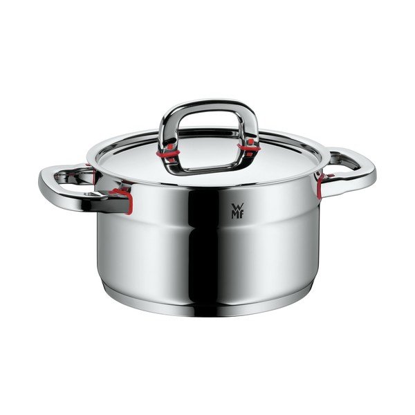 Nerūsējošā tērauda trauks ar vāku WMF Cromargan® Premium A II, ⌀ 20 cm