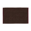 Brūns vannas istabas paklājiņš no organiskās kokvilnas 50x80 cm Soft – Mette Ditmer Denmark