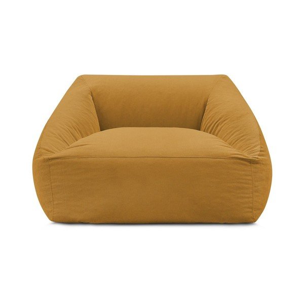 Dzeltens velveta sēžammaiss Lilibet – Bobochic Paris-image-3