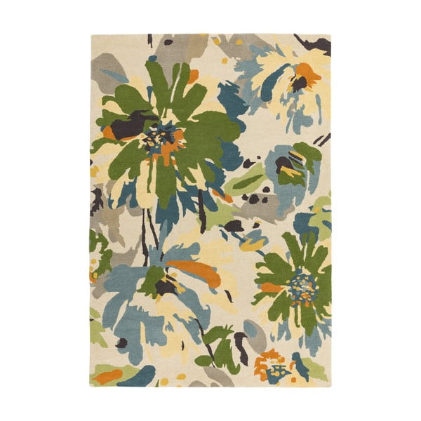 Paklājs Asiatic Carpets Floral Green Multi, 160 x 230 cm