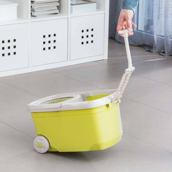 Dzeltens rotējošās mopes un spaiņa komplekts InnovaGoods-image-2