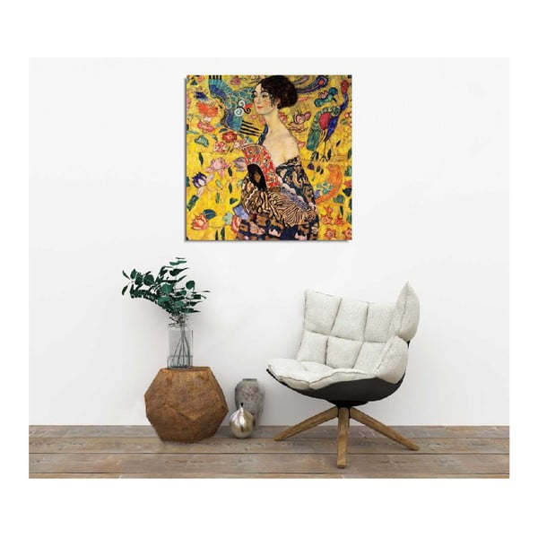 Sienas reprodukcija uz audekla Gustav Klimt , 45 x 45 cm-image-1