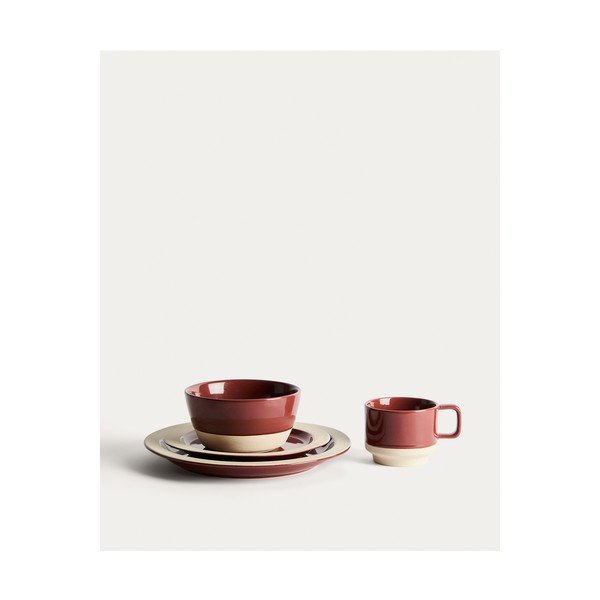 Bordo keramikas bļodiņa Doren – Kave Home-image-3