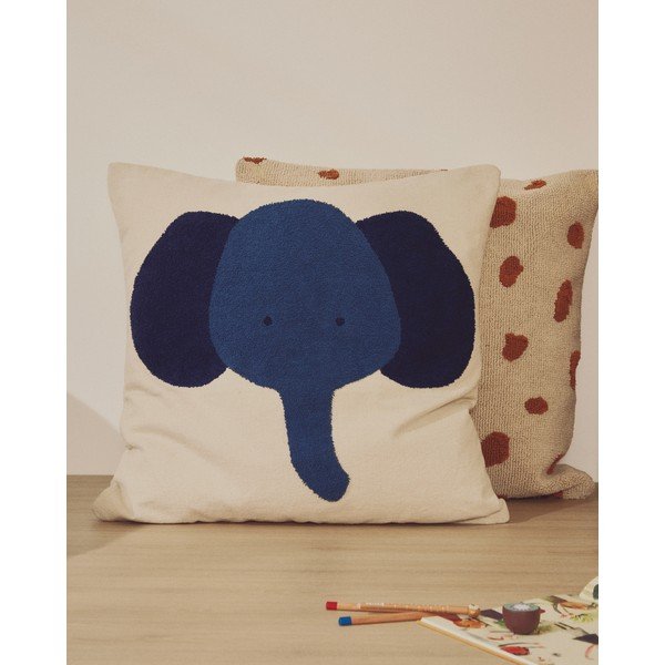 Kokvilnas bērnu spilvendrāna 70x70 cm Tandani – Kave Home-image-1