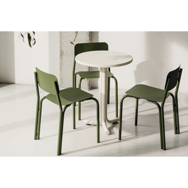 Metāla apaļš dārza ēdamgalds ø 59 cm Nokk – noo.ma-image-3