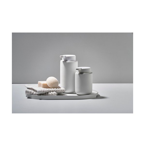 Balts keramikas ziepju dozators 450 ml Ume – Zone-image-4