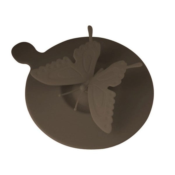 Silikona vāciņš krūzēm Vialli Design Butterfly, brūns