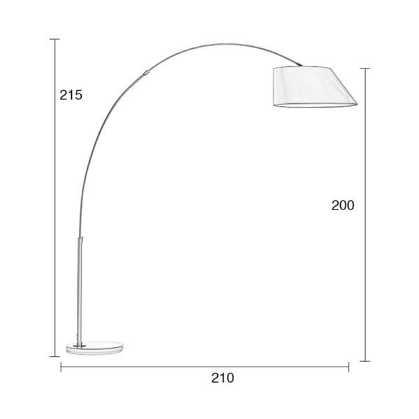 Melna stāvlampa Zuiver Arca-image-4
