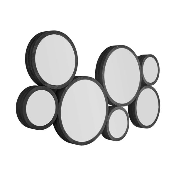 Sienas spogulis ar masīvkoka rāmi 90x48 cm Wall Art – PT LIVING-image-2