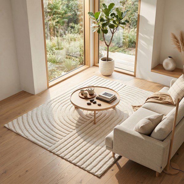 Krēmkrāsas paklājs 120x170 cm Serenity – ESTE-image-4