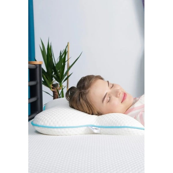Anatomiskais spilvens ar atmiņas putu pildījumu 46x55 cm – Mila Home-image-1