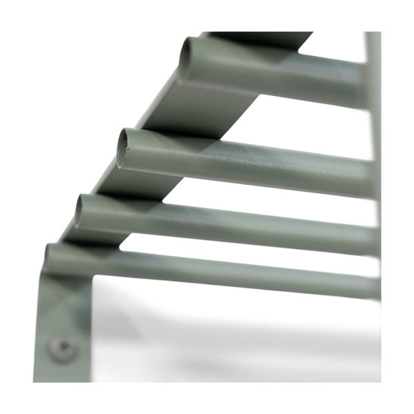 Dūmakaini zaļš metāla sienas pakaramais ar plauktu 100 cm Rex – Spinder Design-image-2