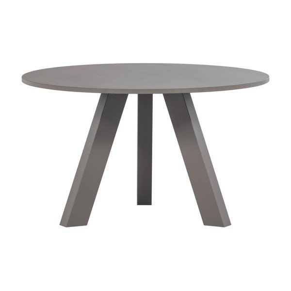 Ozola masīvkoka apaļš ēdamgalds ø 129 cm Rhonda – WOOOD