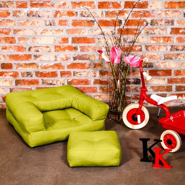 Karup Baby Cube pistāciju bērnu krēsls-image-1
