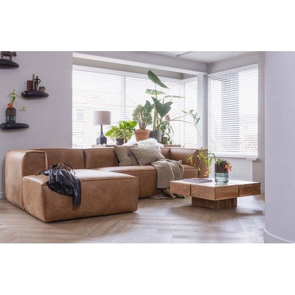 Gaiši brūns abažūrs ø 35 cm Asta – WOOOD-image-1