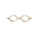 Dabīga toņa gumijkoka masīvkoka sienas pakaramais Montage – Umbra