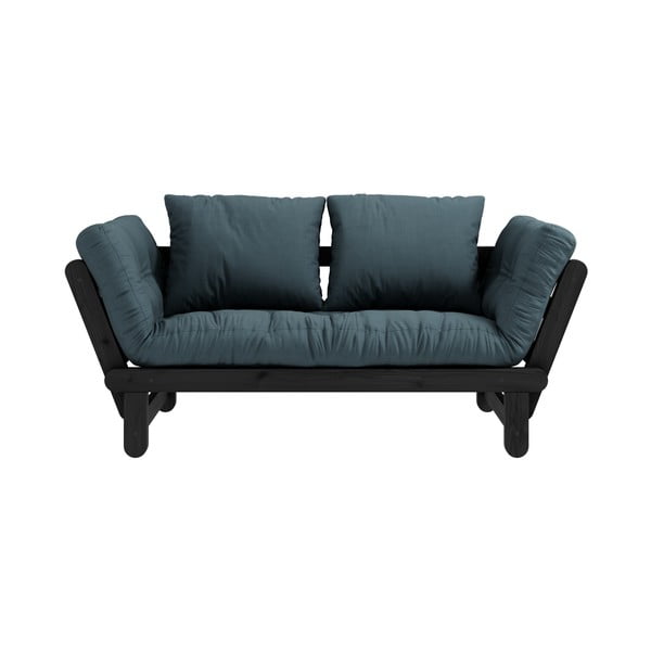 Izvelkamais dīvāns Karup Design Beat Black/Petroleum