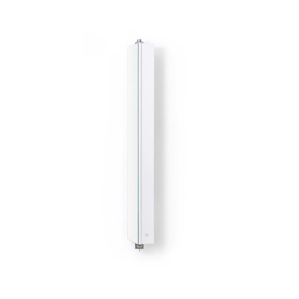 Balts vannasistabas skapītis ar spoguli Wireworks Domain, augstums 110 cm-image-4