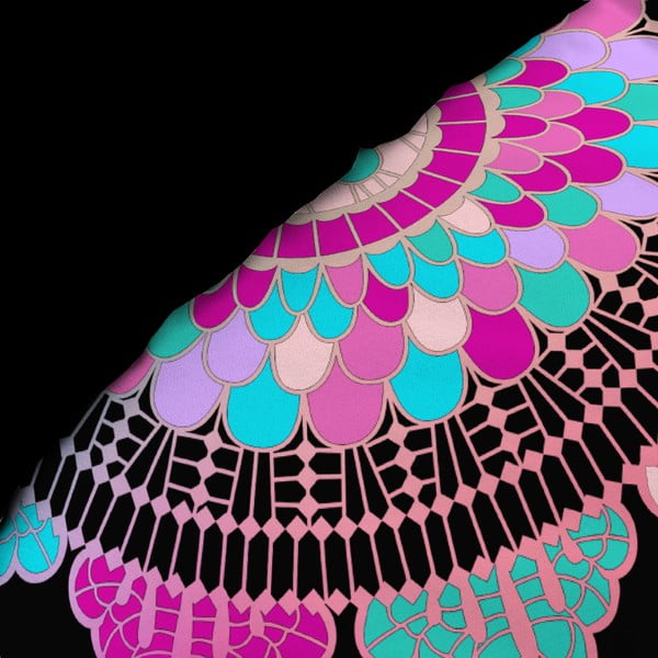 Melna vienguļamā kokvilnas gultas veļa 140x200 cm Porte Bonheur – douceur d'intérieur-image-4