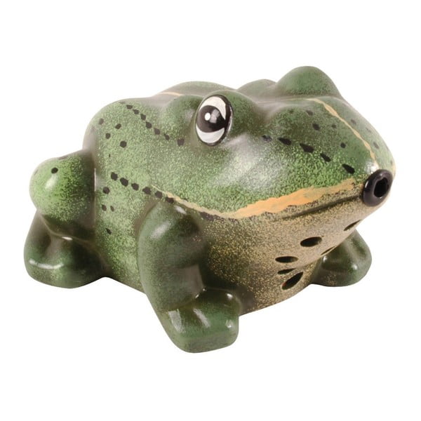 Zaļš vardes formas kustību sensors Esschert Design Frog